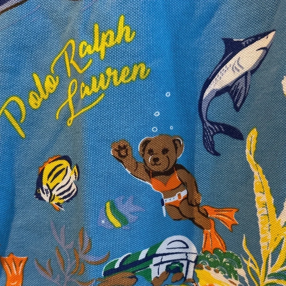 Polo by Ralph Lauren Blue Ocean Adventure Men's Polo